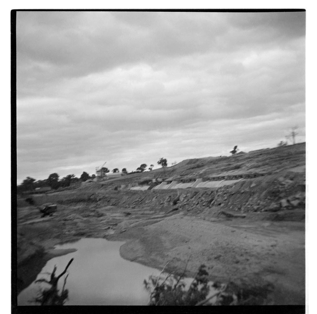 Unknown photographer (Australian) 'Untitled (Mining landscape)' 1946-1947