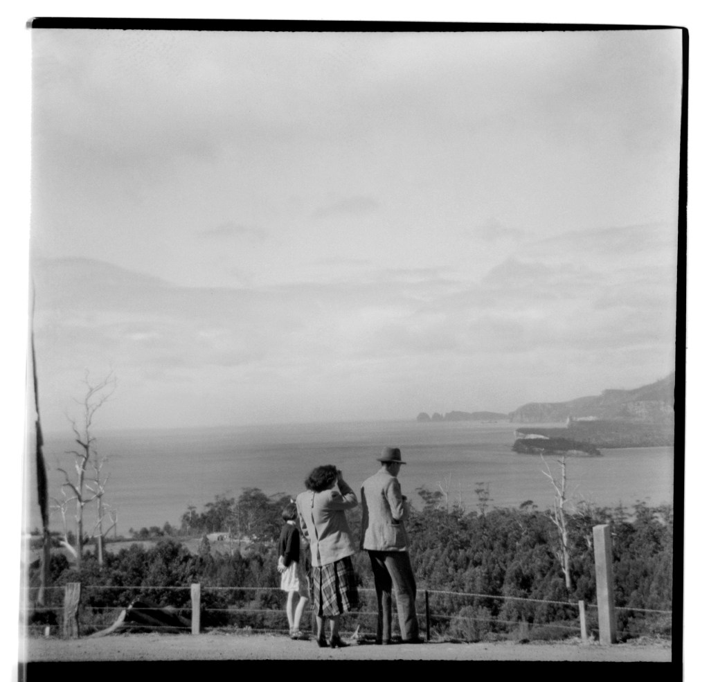 Unknown photographer (Australian) 'Untitled (Pirates Bay Lookout, Tasmania)' 1946-1947