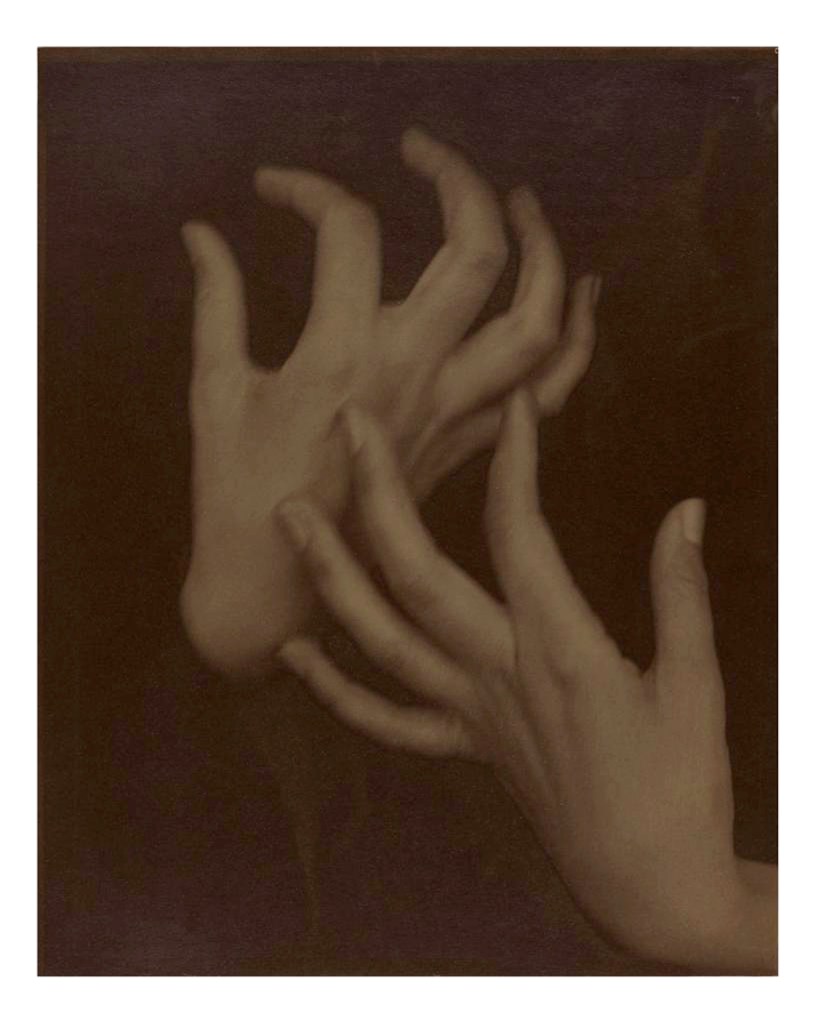 Alfred Stieglitz (American, 1864-1946) 'Georgia O'Keeffe - Hands' 1918
