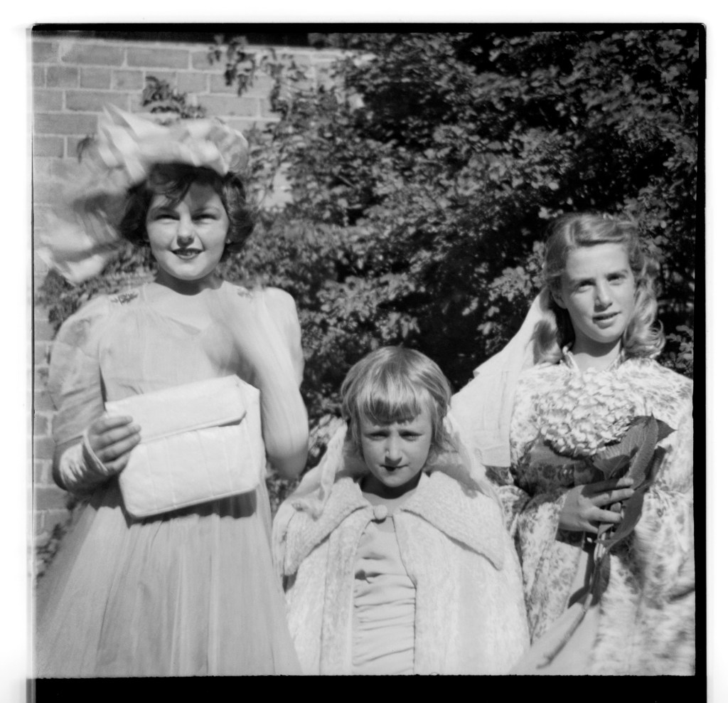 Unknown photographer (Australian) 'Untitled (Three girls)' 1946-1947