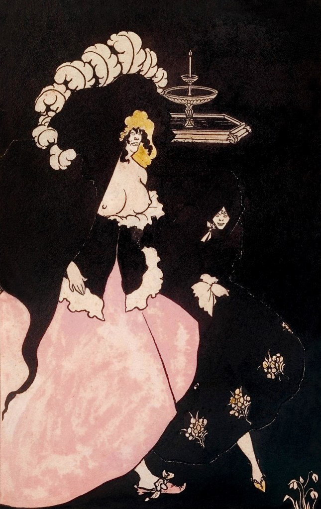 Aubrey Beardsley (British, 1872-1898) 'Messalina and her Companion' 1895 Aubrey Beardsley (British, 1872-1898) 'Messalina and her Companion' 1895