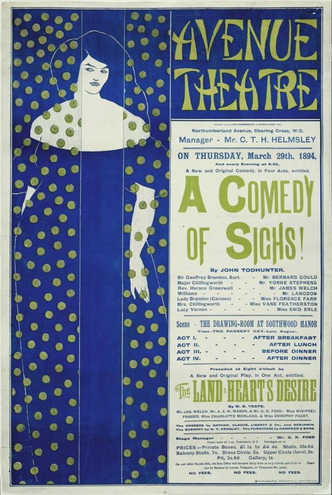 Aubrey Beardsley (British, 1872-1898) 'A Comedy of Sighs' 1894