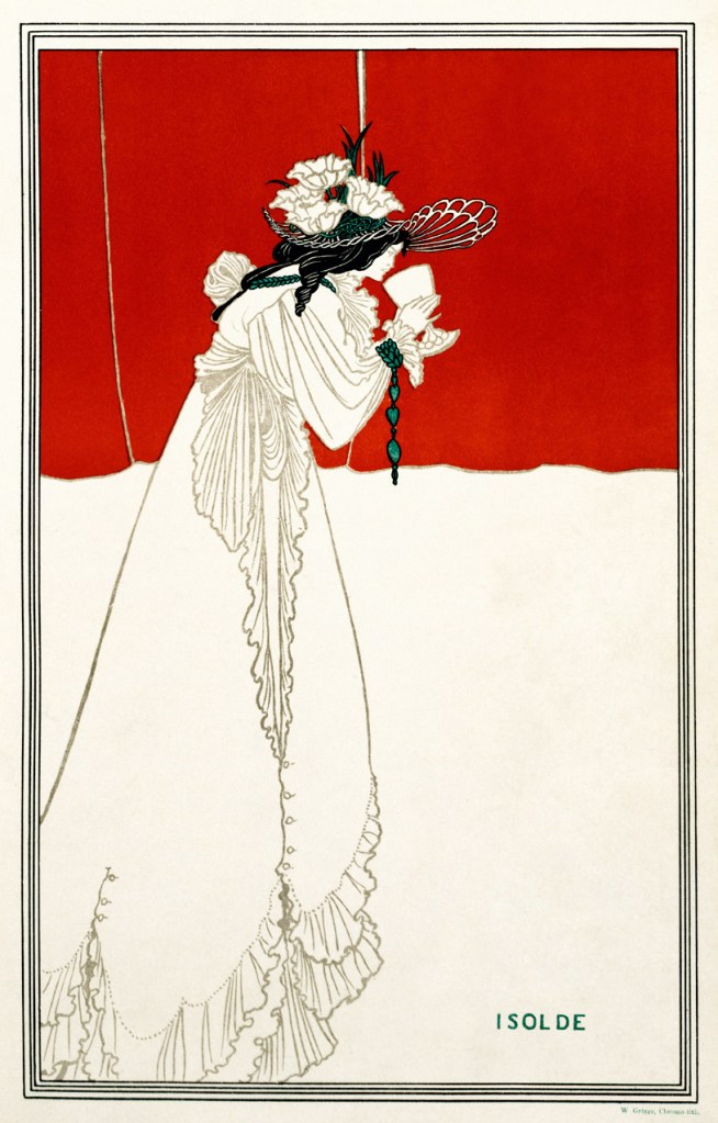 Aubrey Beardsley (British, 1872-1898) 'Isolde' Printed 1899 Aubrey Beardsley (British, 1872-1898) 'Isolde' Printed 1899