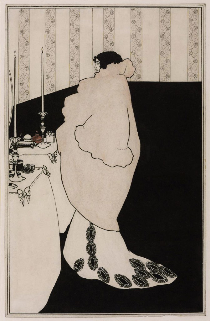 Aubrey Beardsley (British, 1872-1898) 'La Dame aux Camélias' 1894 Aubrey Beardsley (British, 1872-1898) 'La Dame aux Camélias' 1894