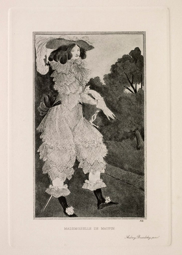 Aubrey Beardsley (British, 1872-1898) 'Mademoiselle de Maupin' 1898 Aubrey Beardsley (British, 1872-1898) 'Mademoiselle de Maupin' 1898