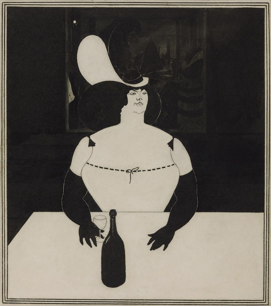 Aubrey Beardsley (British, 1872-1898) 'The Fat Woman' 1894 Aubrey Beardsley (British, 1872-1898) 'The Fat Woman' 1894