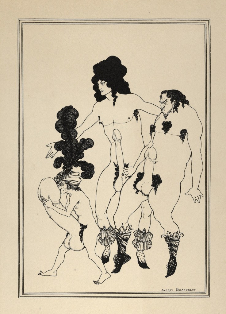 Aubrey Beardsley (British, 1872-1898) 'The Lacedaemonian Ambassadors' 1896 Aubrey Beardsley (British, 1872-1898) 'The Lacedaemonian Ambassadors' 1896