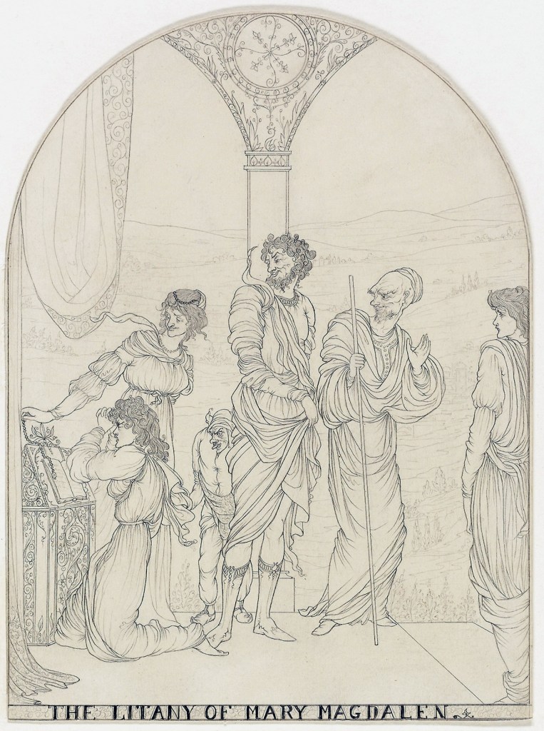 Aubrey Beardsley (British, 1872-98) 'The Litany of Mary Magdalen' 1891 Aubrey Beardsley (British, 1872-98) 'The Litany of Mary Magdalen' 1891