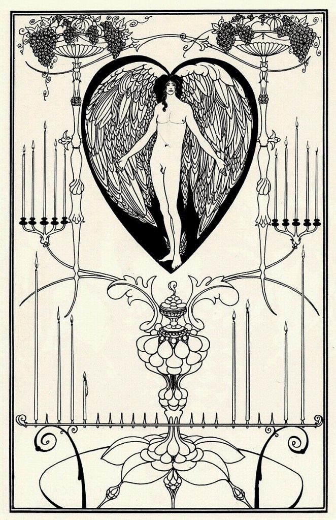 Aubrey Beardsley (British, 1872-1898) 'The Mirror of Love' 1895 Aubrey Beardsley (British, 1872-1898) 'The Mirror of Love' 1895