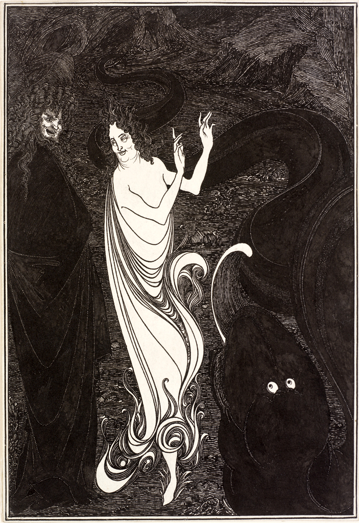 Aubrey Beardsley (British, 1872-1898) 'Third Tableau of Das Rheingold' c. 1896 Aubrey Beardsley (British, 1872-1898) 'Third Tableau of Das Rheingold' c. 1896