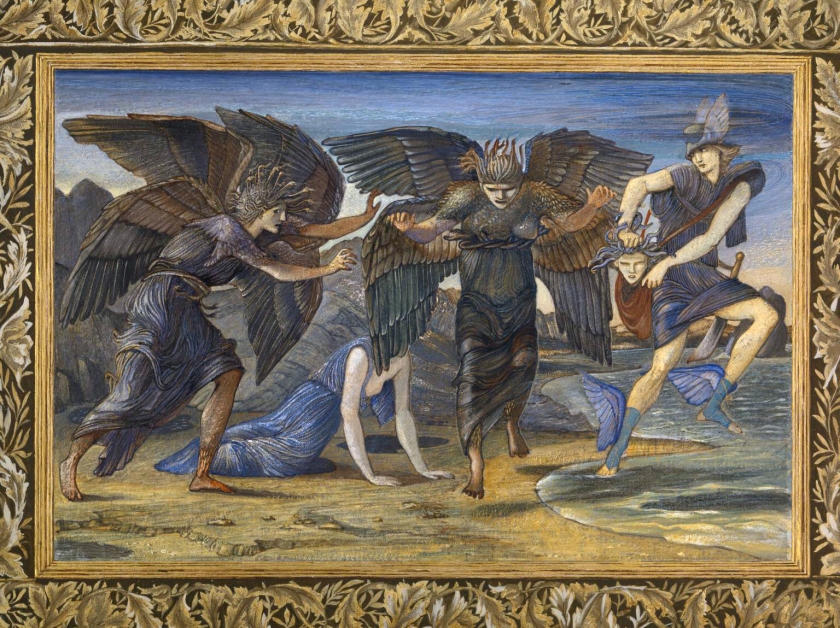 Edward Coley Burne-Jones (British, 1833-1898) 'Perseus Pursued by the Gorgons' 1875-1876