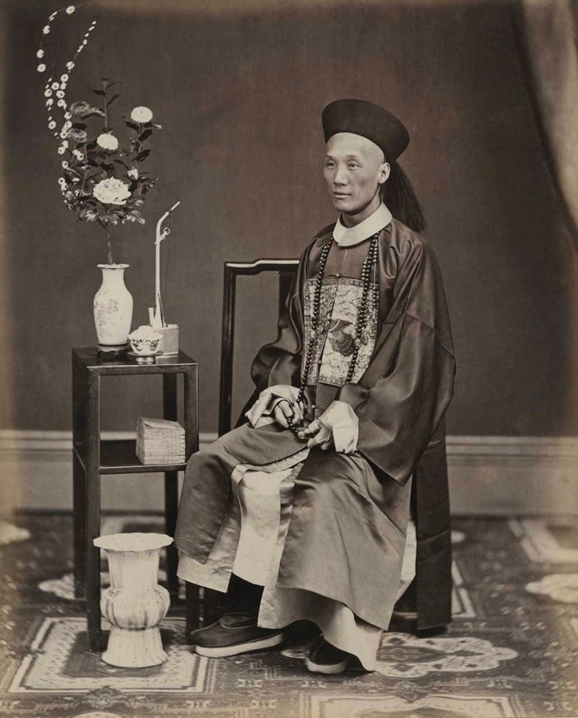 Lai Fong (Chinese, 1839-1890) 'Portrait of an Official' 1870s