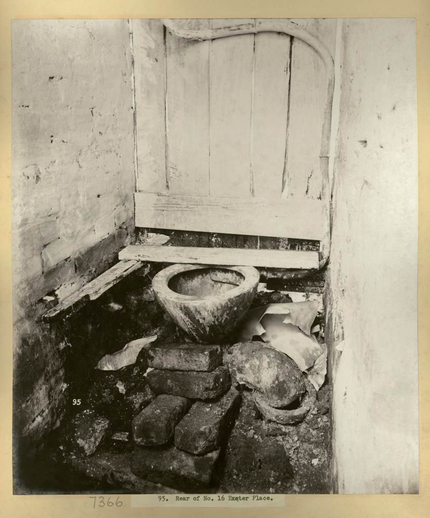 John Degotardi Jr. (Australian, 1860-1937) '95. Rear of No. 16 Exeter Place' 1900