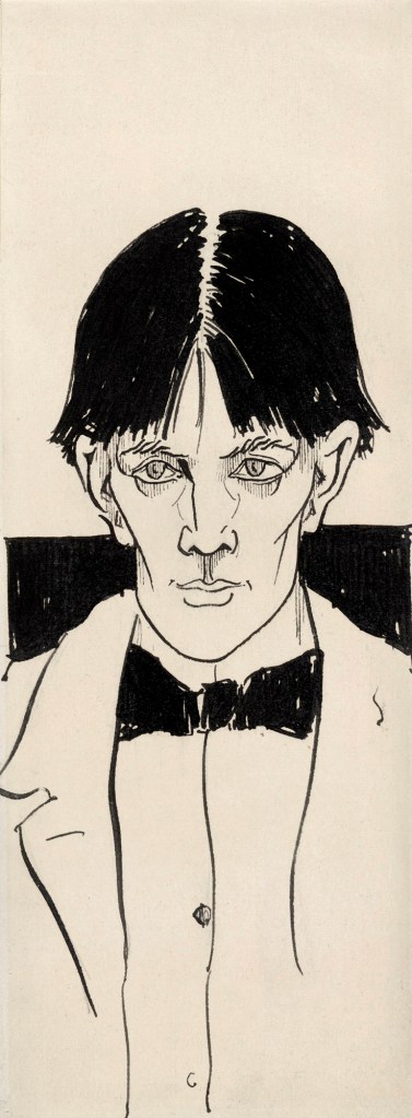 Aubrey Beardsley (British, 1872-98) 'Self-portrait' 1892 Aubrey Beardsley (British, 1872-98) 'Self-portrait' 1892