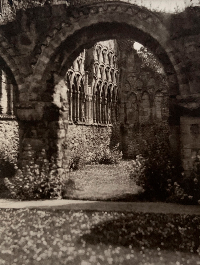 E. O. Hoppé (British, born Germany 1878-1972) 'Norman Arches, Much Wenlock Abbey, Shropshire' 1926