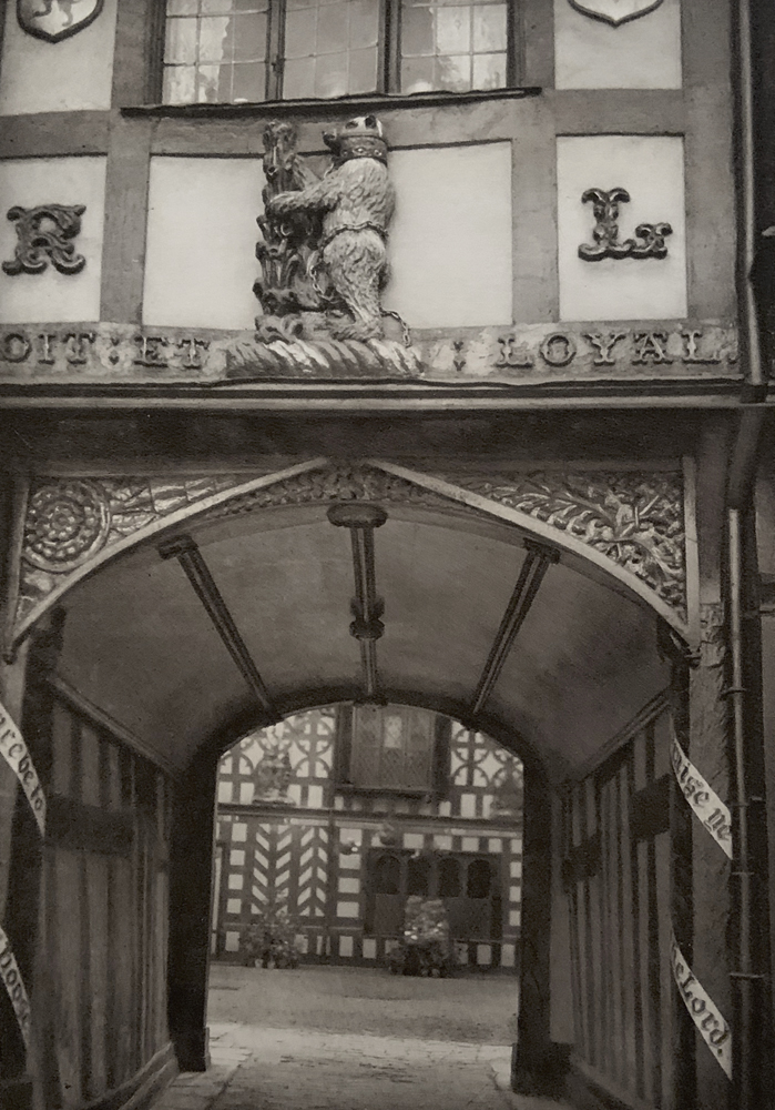 E. O. Hoppé (British born Germany, 1878-1972) 'Leycester Hospital, Warwick, Warwickshire' 1926
