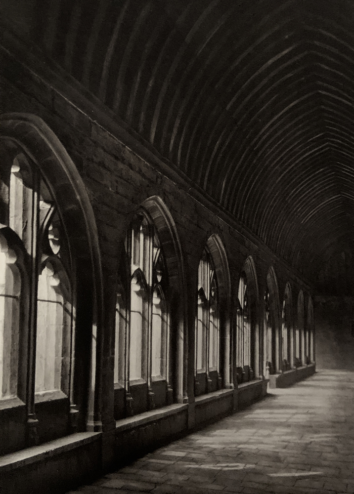 E. O. Hoppé (British born Germany, 1878-1972) 'The Cloisters, New College, Oxford' 1926