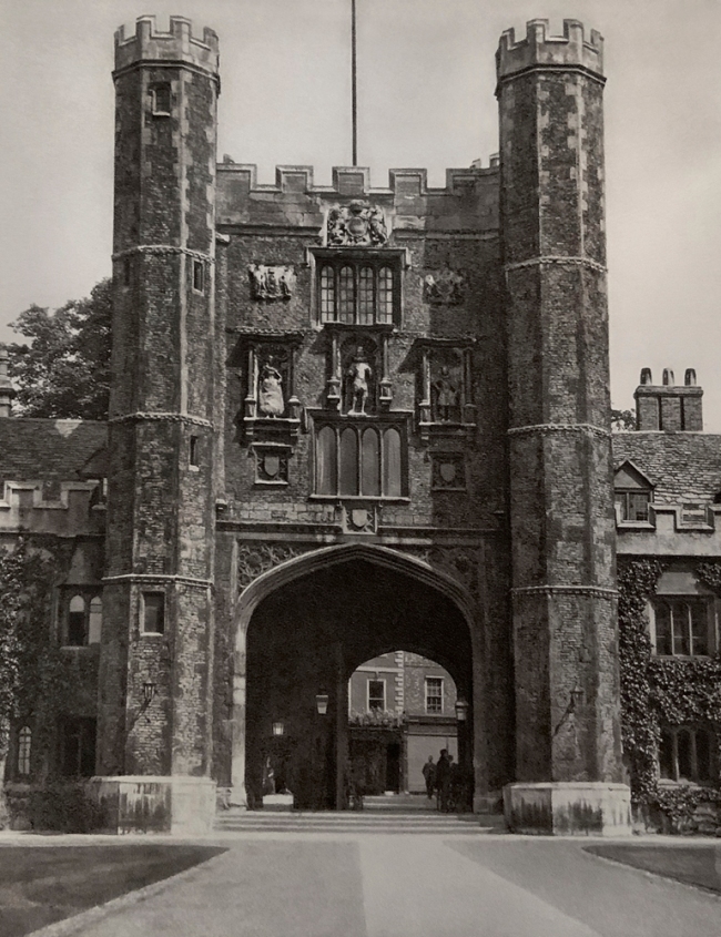 E. O. Hoppé (British, born Germany 1878-1972) 'Trinity Gates, Cambridge' 1926