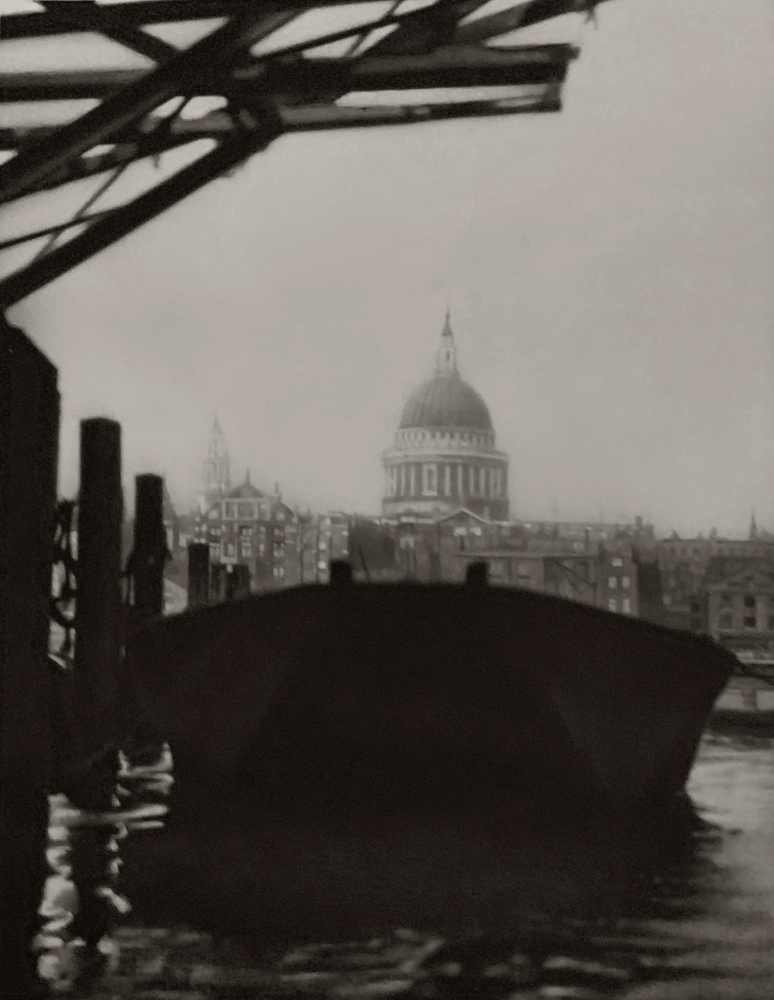 E. O. Hoppé (British born Germany, 1878-1972) 'St. Paul’s Cathedral from the Bankside, London' 1926