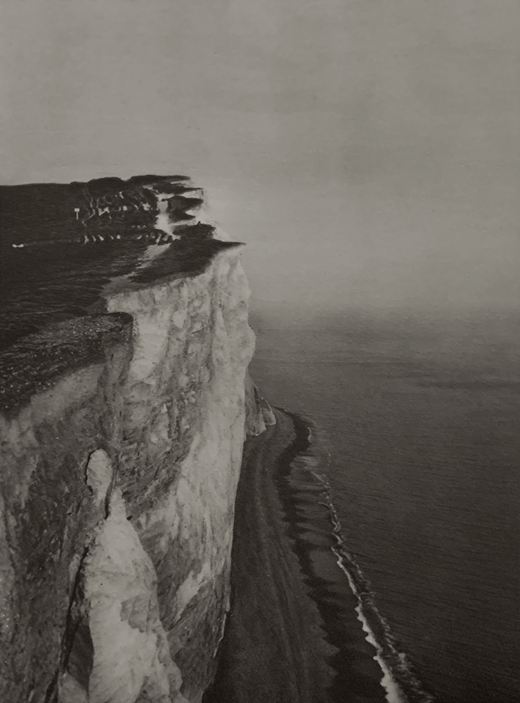 E. O. Hoppé (British born Germany, 1878-1972) 'Seaford Cliffs, Sussex' 1926