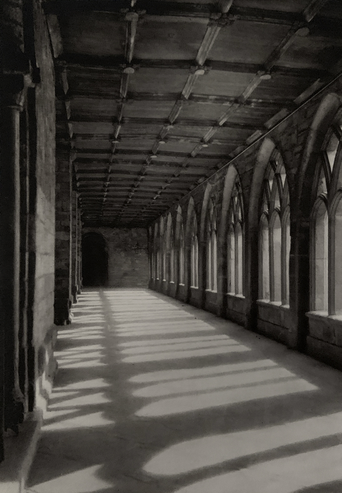 E. O. Hoppé (British born Germany, 1878-1972) 'The Cloisters, Durham Cathedral' 1926
