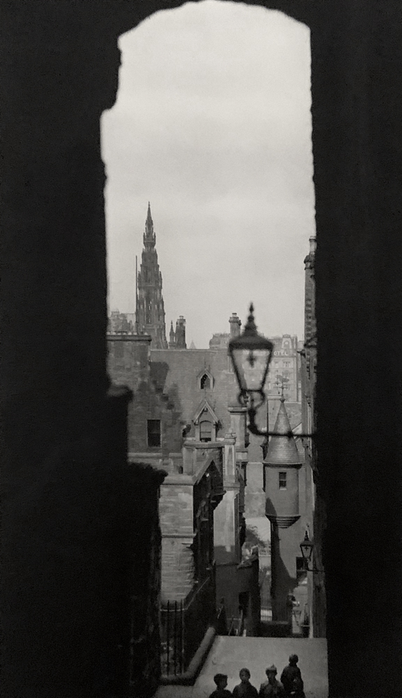 E. O. Hoppé (British born Germany, 1878-1972) 'The Advocates Walk, Edingburgh, Scotland' 1926