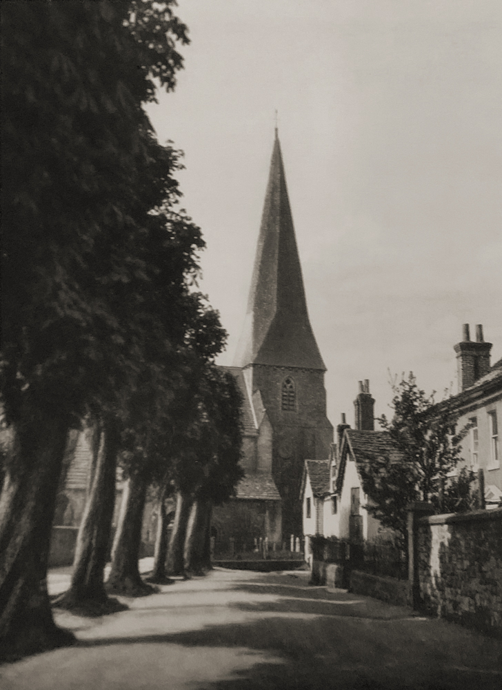 E. O. Hoppé (British born Germany, 1878-1972) 'Horsham Church, Sussex' 1926