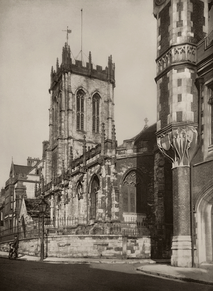 E. O. Hoppé (British born Germany, 1878-1972) 'St Peters Church, Dorchester, Dorsetshire' 1926