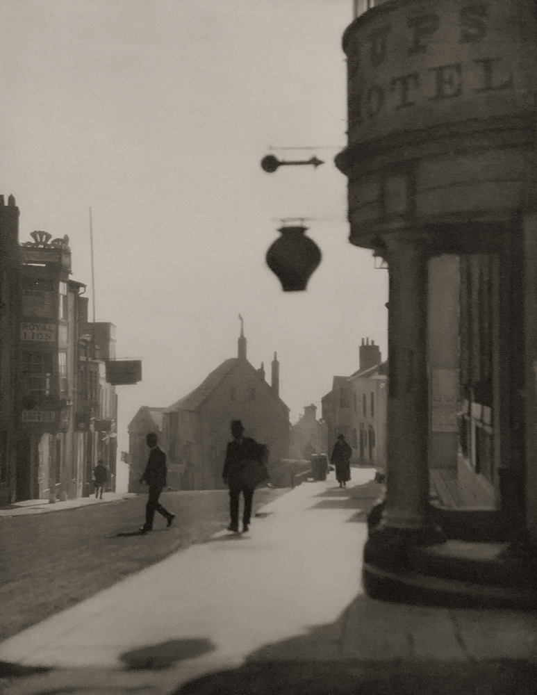 E. O. Hoppé (British born Germany, 1878-1972) 'High Street, In Lyme Regis, Dorsetshire' 1926