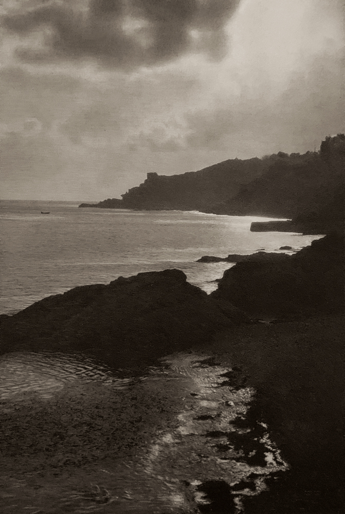 E. O. Hoppé (British born Germany, 1878-1972) 'Coast at Fowey, Cornwall' 1926