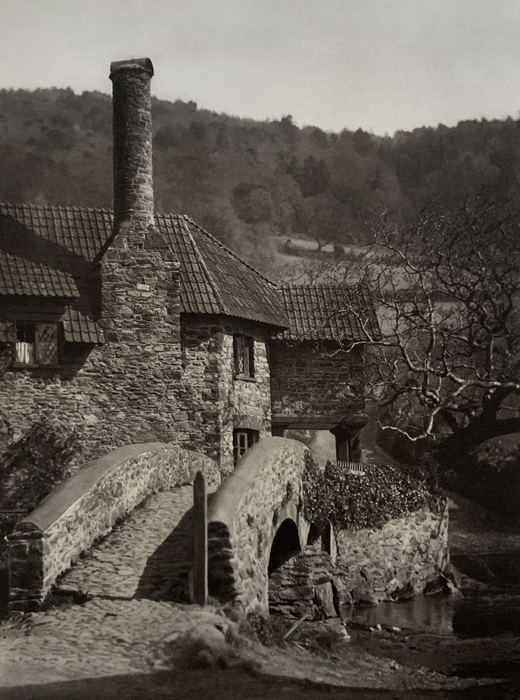 E. O. Hoppé (British born Germany, 1878-1972) 'Packhorse Bridge, Allerford, Somerset' 1926