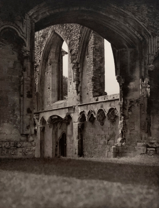 E. O. Hoppé (British, born Germany 1878-1972) 'Glastonbury Abbey, Somerset' 1926