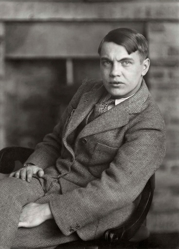 Berenice Abbott (American, 1898-1991) 'George Antheil' 1927 from the exhibition 'Berenice Abbott: Portraits of Modernity' at Huis Marseille, Amsterdam, Sept - Dec, 2019 Berenice Abbott (American, 1898-1991) 'George Antheil' 1927 from the exhibition 'Berenice Abbott: Portraits of Modernity' at Huis Marseille, Amsterdam, Sept - Dec, 2019