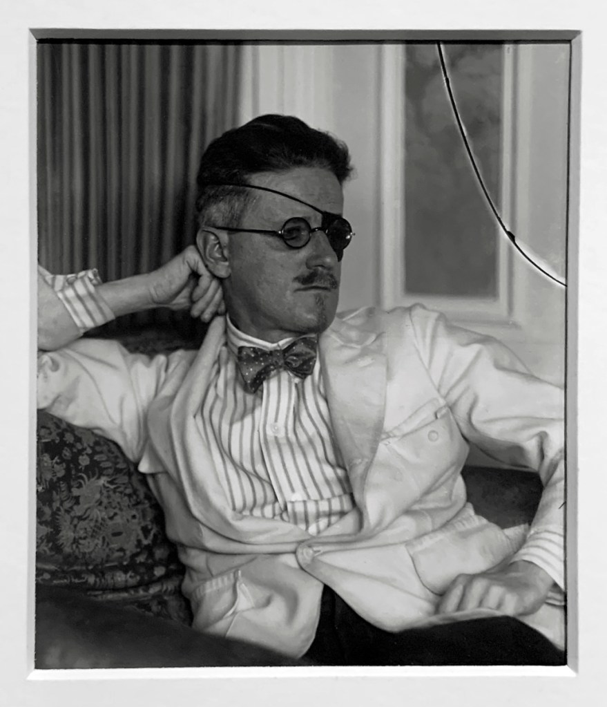Berenice Abbott (American, 1898-1991) James Joyce, Paris 1920 (installation view) Berenice Abbott (American, 1898-1991) James Joyce, Paris 1920 (installation view)