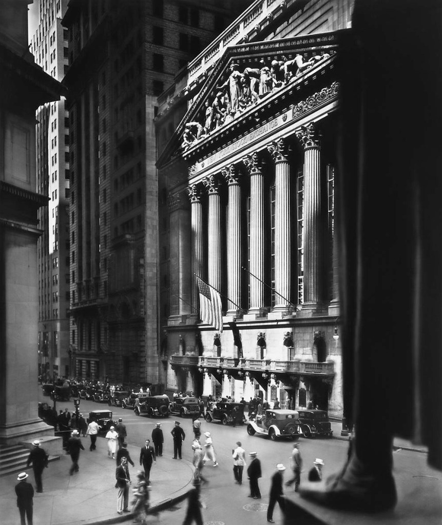 Berenice Abbott (American, 1898-1991) 'New York Stock Exchange' 1933 Berenice Abbott (American, 1898-1991) 'New York Stock Exchange' 1933
