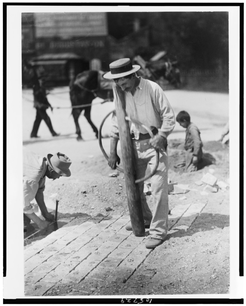 Eugène Atget (French, 1857-1927) 'Street Pavers' 1899-1900 Eugène Atget (French, 1857-1927) 'Street Pavers' 1899-1900