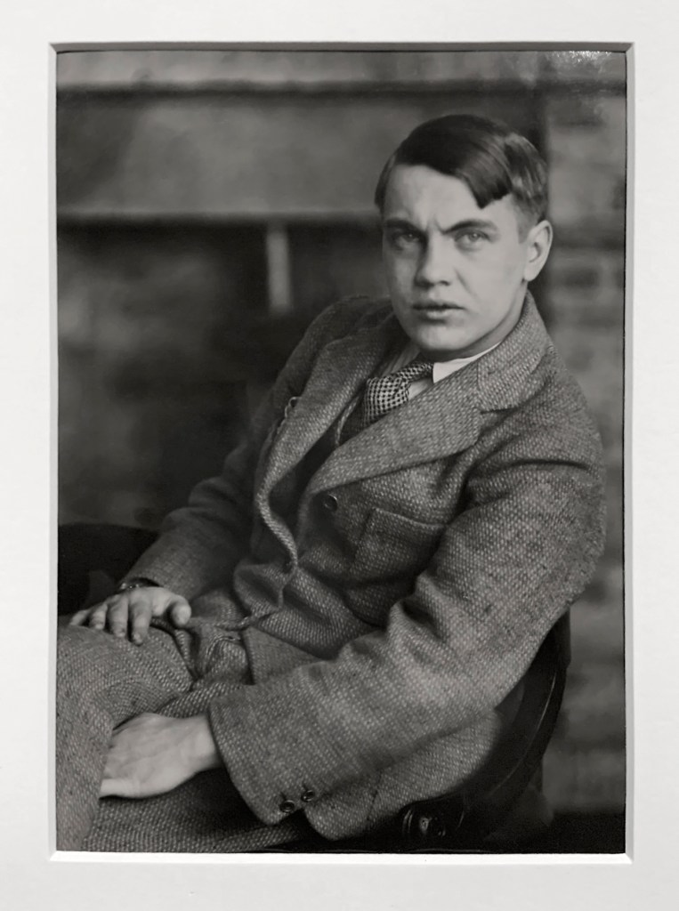 Berenice Abbott (American, 1898-1991) 'George Antheil' 1927 (installation view) Berenice Abbott (American, 1898-1991) 'George Antheil' 1927 (installation view)