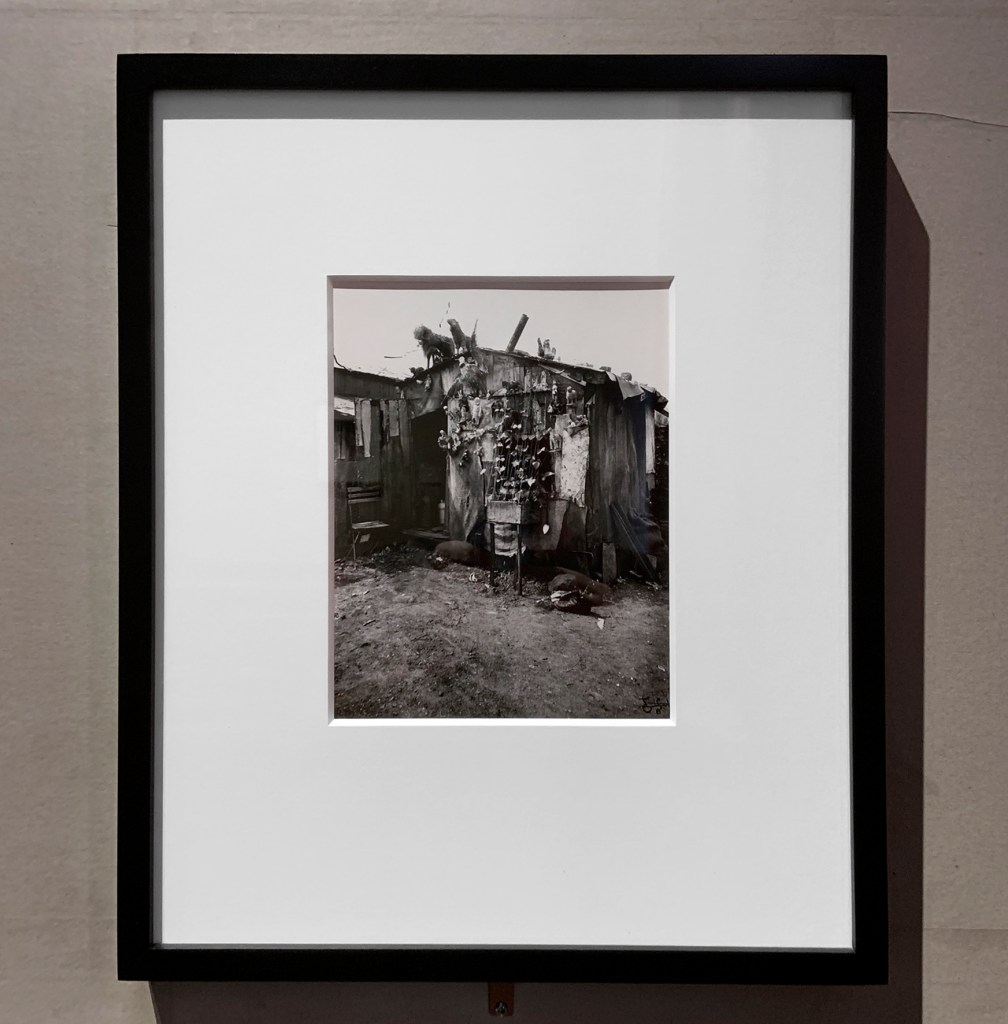 Eugène Atget (French, 1857-1927) 'Ragpicker's Hut' 1910 (installation view) Eugène Atget (French, 1857-1927) 'Ragpicker's Hut' 1910 (installation view)