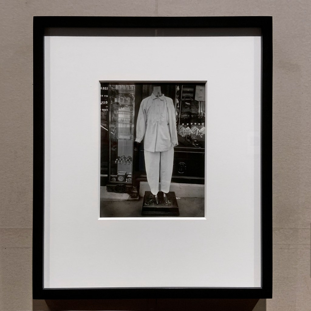 Eugène Atget (French, 1857-1927) 'Mannequin' 1926-27 (installation view) Eugène Atget (French, 1857-1927) 'Mannequin' 1926-27 (installation view)