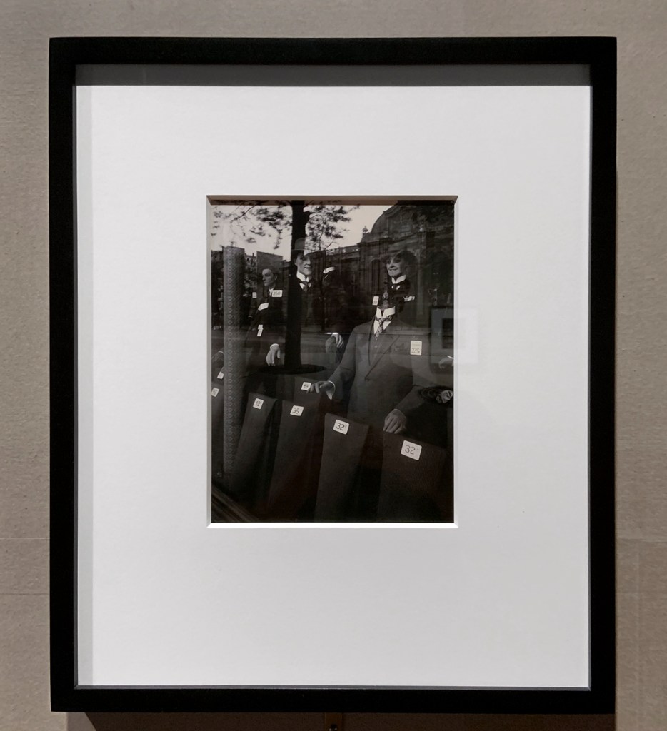 Eugène Atget (French, 1857-1927) 'Shop, Avenue des Gobelins' 1925 (installation view) Eugène Atget (French, 1857-1927) 'Shop, Avenue des Gobelins' 1925 (installation view)