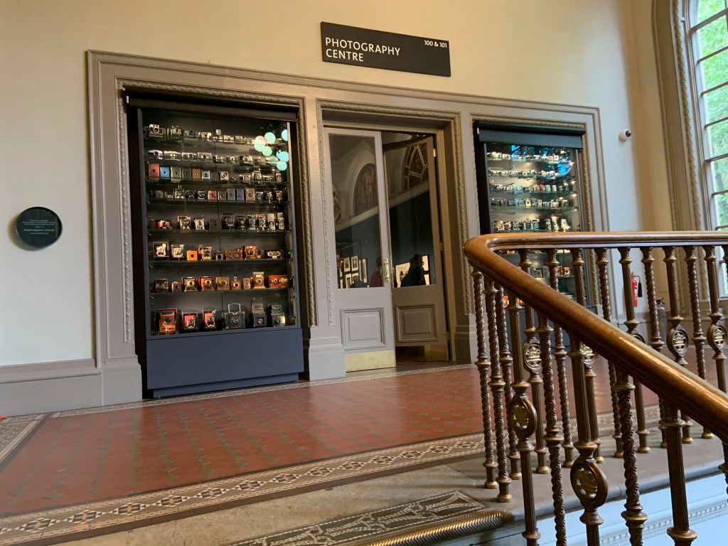 Installation view of the V&A Photography Centre, London