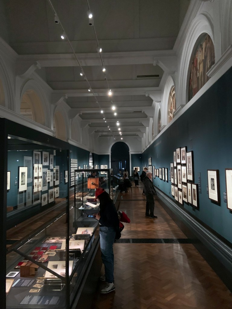 Installation view of the V&A Photography Centre, London