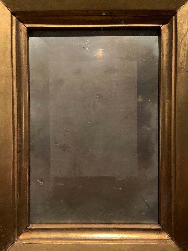 Joseph Nicéphore Niépce (French, 1765-1833) 'Christ Carrying his Cross' 1827 (installation view)