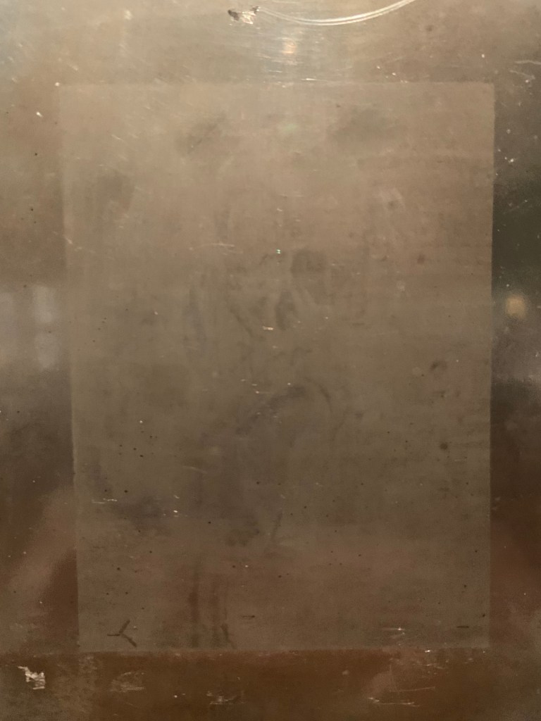 Joseph Nicéphore Niépce (French, 1765-1833) 'Christ Carrying his Cross' 1827 (installation view)