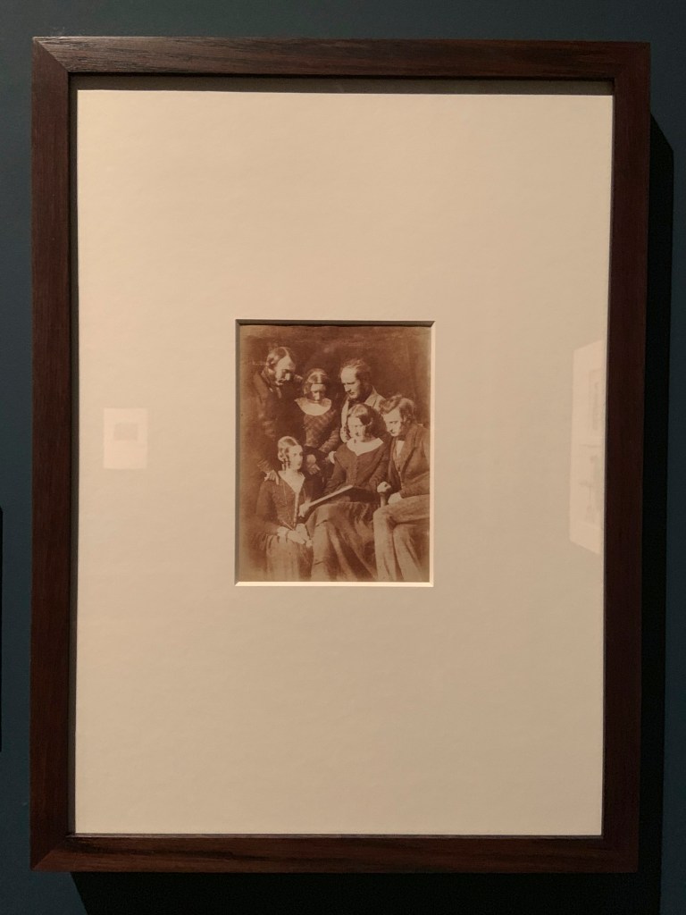 David Octavius Hill (Scottish, 1802-70) and Robert Adamson (Scottish, 1821-48) 'The Adamson Family' 1843-1845 (installation view)