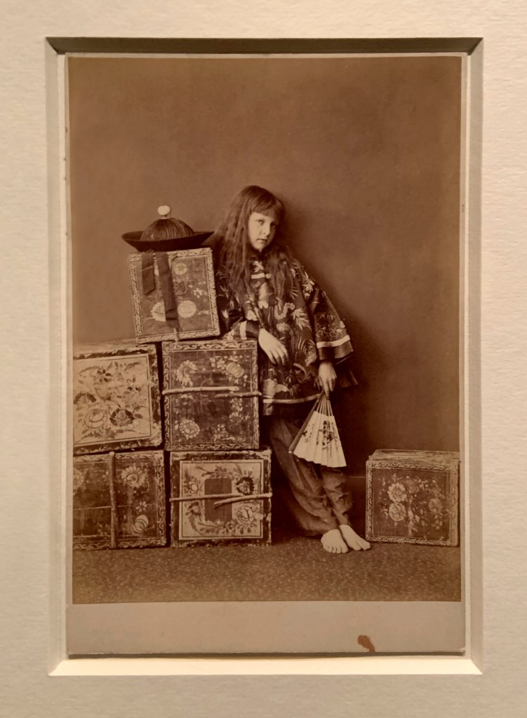 Charles Lutwide Dodgson (also known as Lewis Carroll)(British, 1832-1898) 'Tea Merchant (Off Duty)' 1873 (installation view)