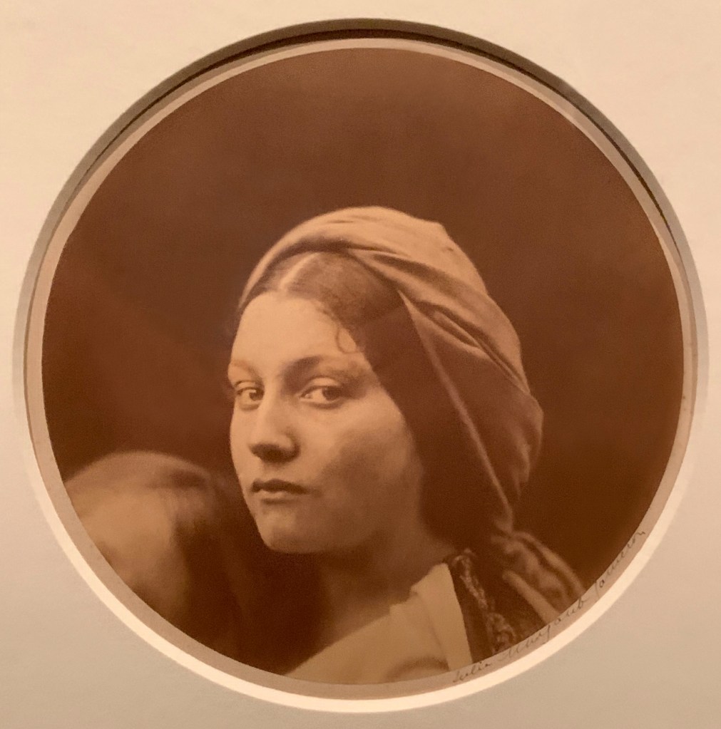 Julia Margaret Cameron (British born India, 1815-1879) 'Lucia' 1864-1865 (installation view)