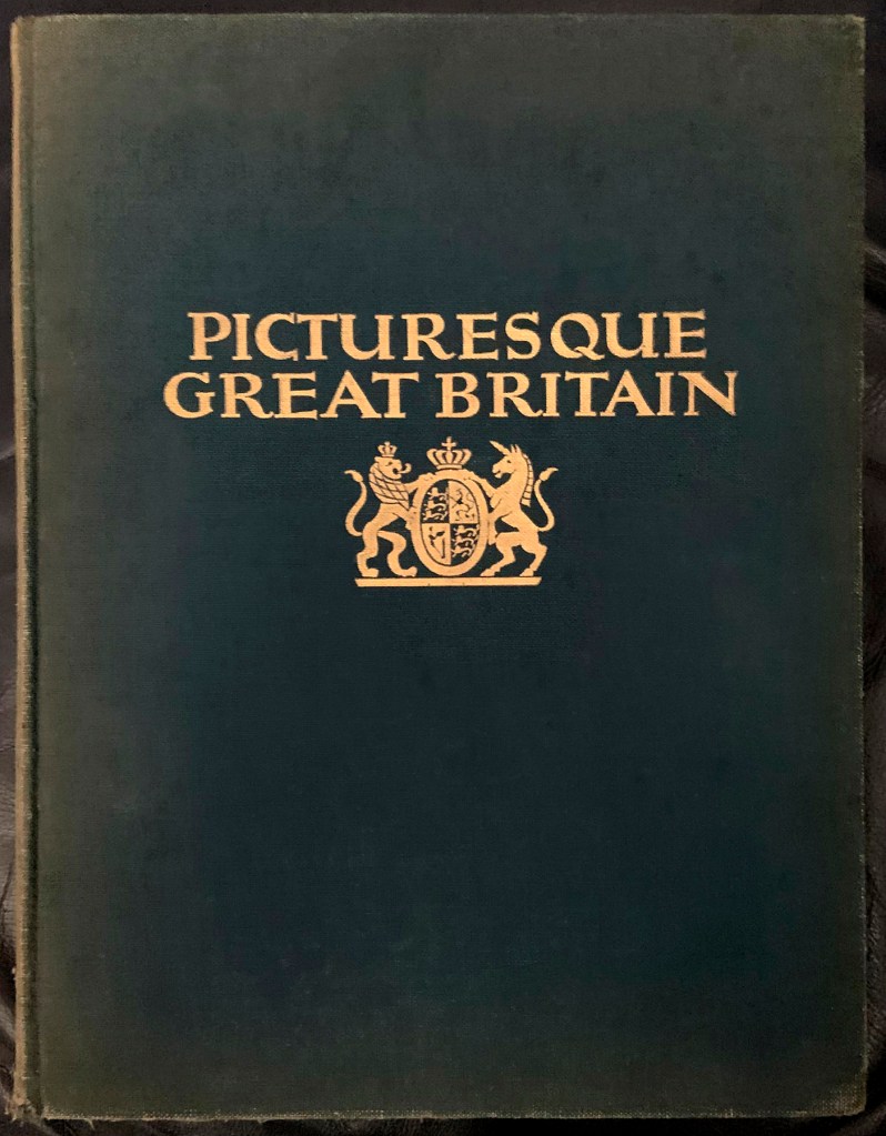 E. O. Hoppé (British born Germany, 1878-1972) 'Picturesque Great Britain: Its Architecture and Landscape cover' 1926