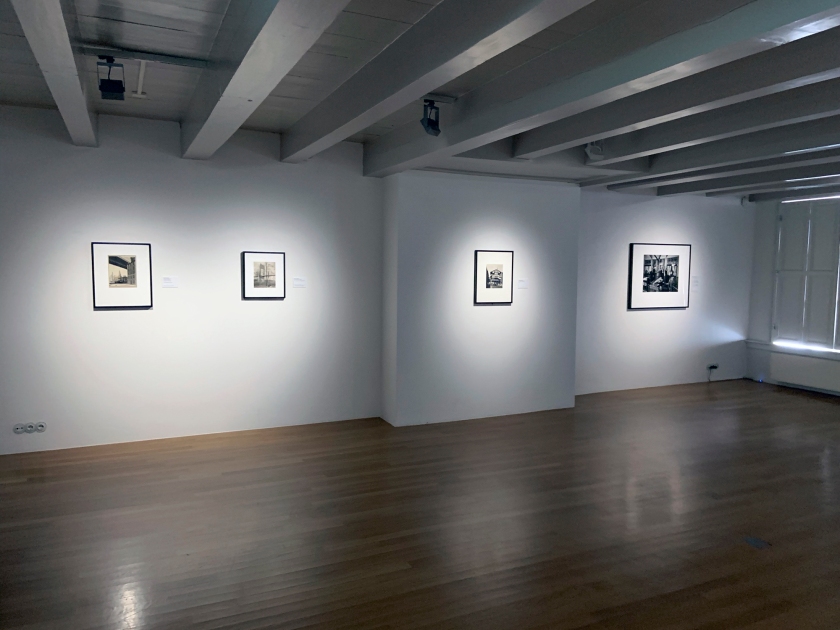 Installation view of the exhibition 'Berenice Abbott: Portraits of Modernity' at Huis Marseille, Amsterdam