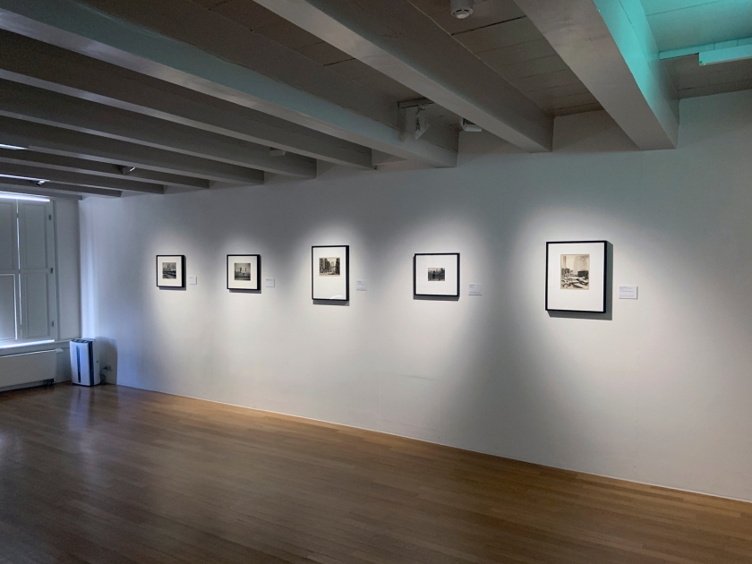 Installation view of the exhibition 'Berenice Abbott: Portraits of Modernity' at Huis Marseille, Amsterdam